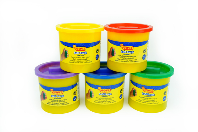 pots de pâtes à jouer jovi - Pâtes à modeler bébé - 10doigts.fr