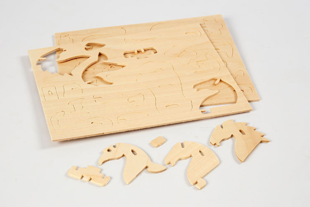 puzzle caballo - Maquettes en bois - 10doigts.fr
