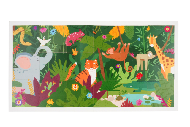 Sturdy Card Puzzle Board - 18 Pieces - 3 - Puzzles - 10doigts.com - Puzzles - 10doigts.fr