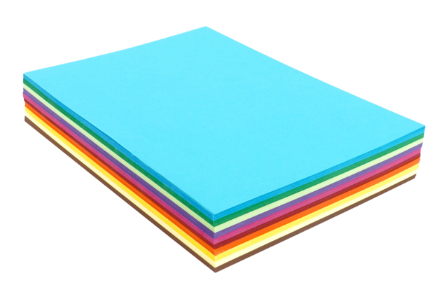 resma de papel color A4 75 gr - Papiers Format A4 - 10doigts.fr