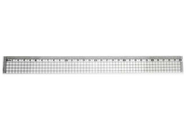 regla de trazado transparente - Cutters, massicot - 10doigts.fr