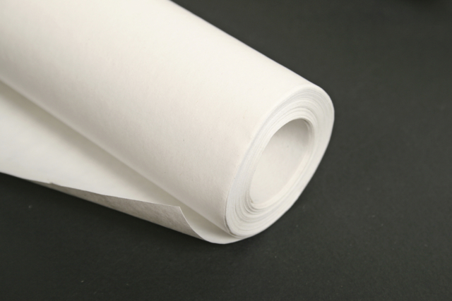 Rollo de kraft blanco: 10 x 1 m - 60 gr/m2 - Papier kraft et liège - 10doigts.fr
