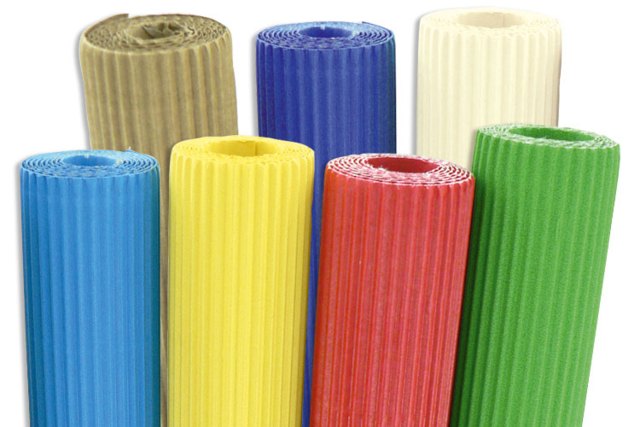 rafia de papel ondulado mix - Carton ondulé - 10doigts.fr
