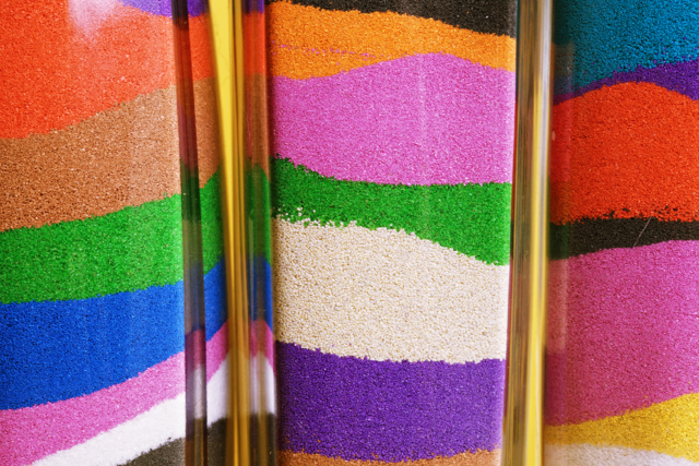 arena coloreada actividad niños - Sable coloré : tout le matériel pour créer des tableaux en sable - 10doigts.fr