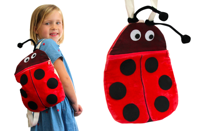 My First Cotton Backpack - 24 x 32 cm - 4 - Cotton, Linen - Textiles - 10doigts.com - Coton, lin - Textiles - 10doigts.fr