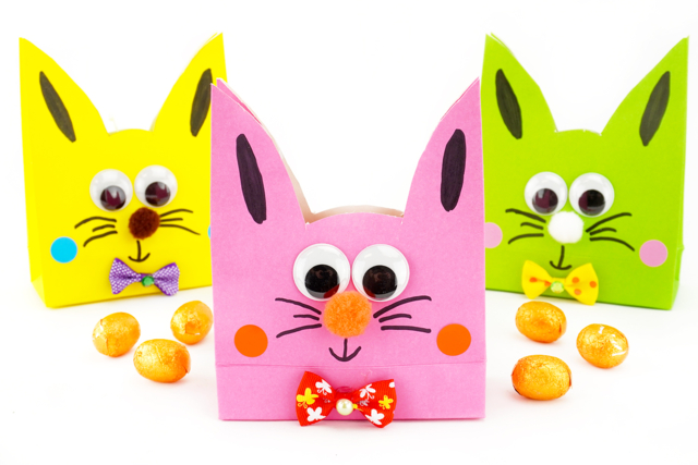 Colored Kraft Bags - 6 pcs - 2 - Wrapping Paper - 10doigts.com - Papiers cadeaux - 10doigts.fr
