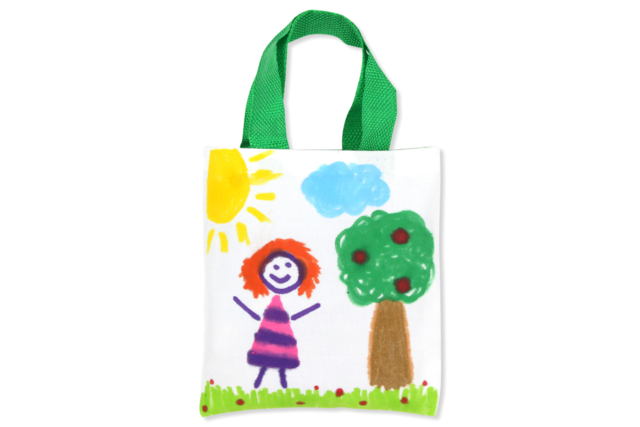 White Fabric Bags 15 cm - 24 pcs - 4 - Cotton, Linen - Textiles - 10doigts.com - Coton, lin - Textiles - 10doigts.fr