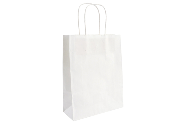 White Kraft Paper Bags - 6 pcs - 4 - Gift Wrap and Bags - 10doigts.com - Papiers cadeaux et sacs à décorer - 10doigts.fr