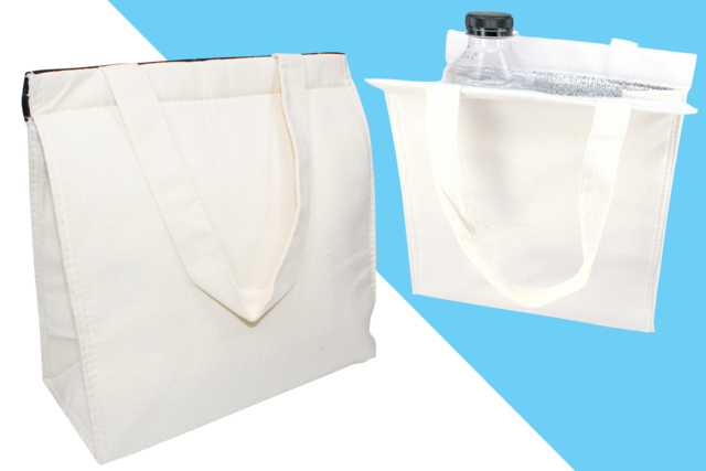 Cotton Insulated Bag - 1 - Fabric Bags and Pouches - 10doigts.com - Sacs et trousses en tissu à personnaliser : vos supports de création textile - 10doigts.fr