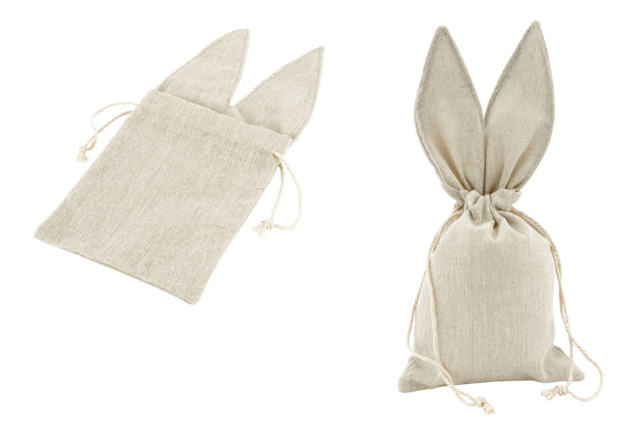 Bunny Pouches - 4 pcs - 1 - Easter Baskets - 10doigts.com - Paniers de Pâques - 10doigts.fr