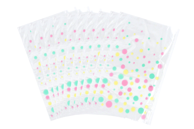 Crystal Bags - Polka Dot Patterns - 1 - Gift Wrap and Bags - 10doigts.com - Papiers cadeaux et sacs à décorer - 10doigts.fr