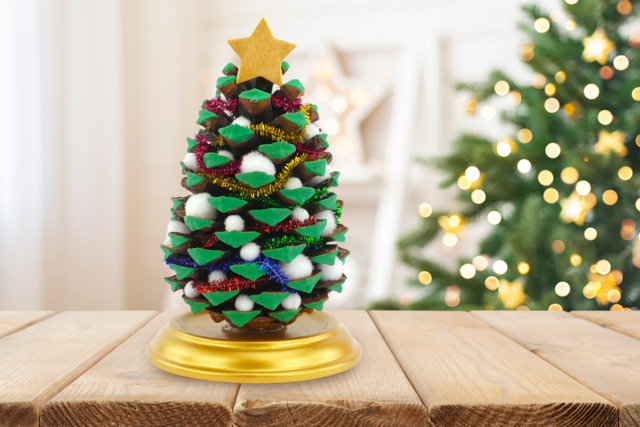Large Pine Cones - 6 Pieces - 2 - Natural Decorations - 10doigts.com - Décors nature : matériaux naturels pour les loisirs créatifs - 10doigts.fr