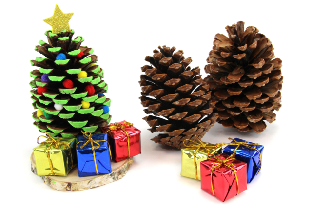 Mini Decorative Gifts - 12 Pieces - 3 - Small Christmas Decorations - 10doigts.com - Petites décorations de Noël - 10doigts.fr