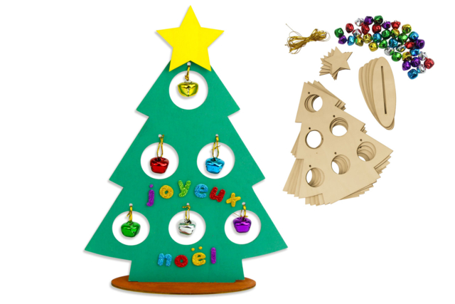 DIY Bell Trees - 6 Pieces - 1 - Christmas Supports - 10doigts.com - Supports de Noël - 10doigts.fr