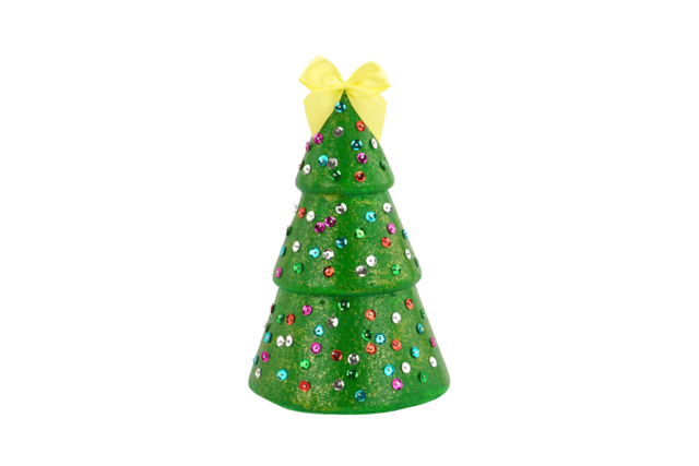 20 cm Styrofoam Christmas Tree - 2 - Party Shapes - Styrofoam - 10doigts.com - Formes de fêtes - Polystyrène - 10doigts.fr