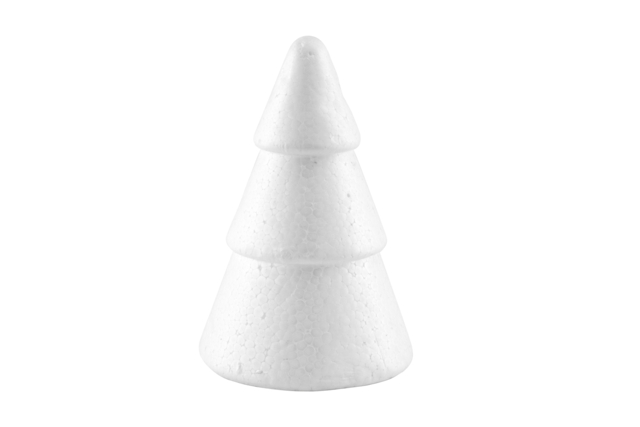 20 cm Styrofoam Christmas Tree - 4 - Party Shapes - Styrofoam - 10doigts.com - Formes de fêtes - Polystyrène - 10doigts.fr