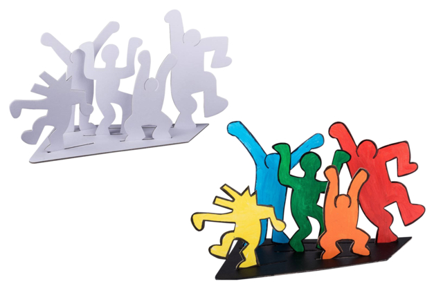 3D Cardboard Sculptures "Fiesta" - 6 Pieces - 1 - Cardboard Decorations - 10doigts.com - Décors en carton - 10doigts.fr