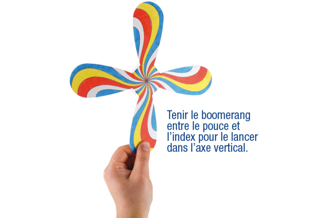 Coloring Boomerangs - 3 Pieces - 4 - Coloring Supports - 10doigts.com - Supports de coloriages originaux pour enfants - 10doigts.fr