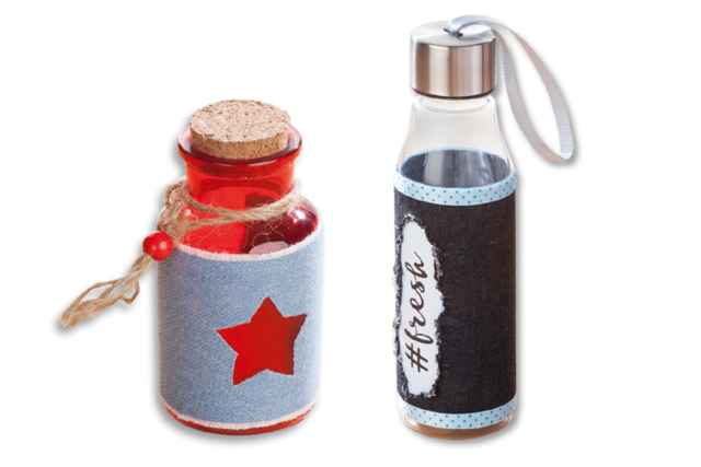 Adhesive Fabrics with Jean Effect - 4 Pieces - 7 - Adhesive Fabrics - 10doigts.com - Tissus adhésifs - 10doigts.fr