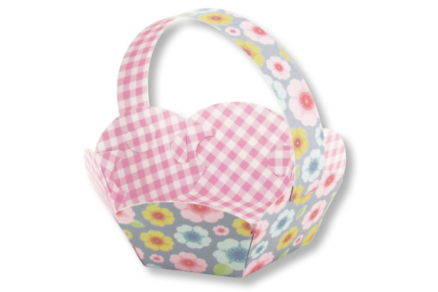 Flower Baskets to Assemble - 6 pcs - 3 - Easter Baskets - 10doigts.com - Paniers de Pâques - 10doigts.fr