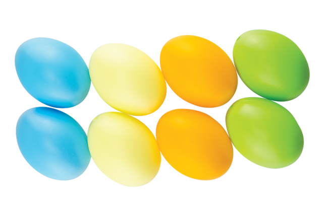 Colored Plastic Eggs - 6 cm - 2 - Creative Easter Eggs - 10doigts.com - Oeufs de Pâques créatif - 10doigts.fr