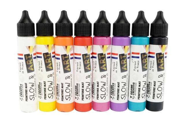 3D Paint Pens - Opaque Colors - 5 - 3D Paint - 10doigts.com - Peinture relief 3D pour des effets de matière et des créations en volume - 10doigts.fr