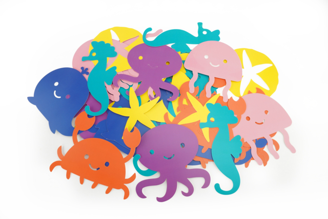Silhouette Océano coloré - Maxi lots créatifs pour écoles et collectivités - 10doigts.fr