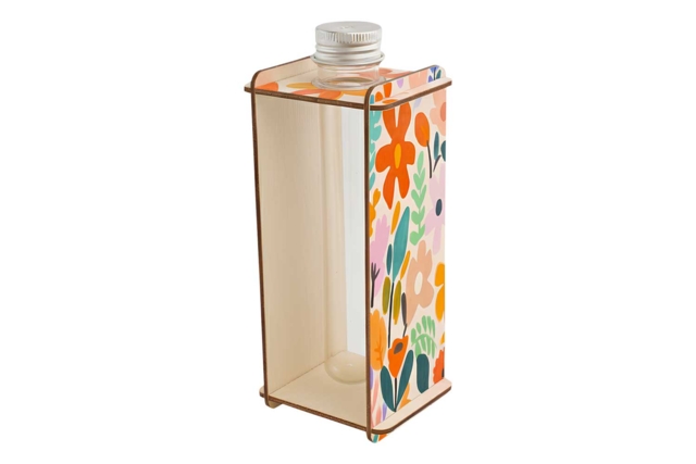Personalized Wooden Bud Vase - 4 - Home Decor - 10doigts.com - Home Déco - 10doigts.fr