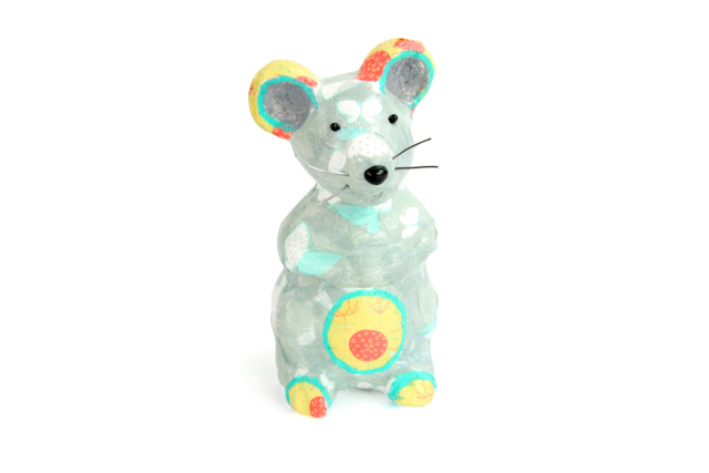 Styrofoam Mouse 14 x 7 cm - 6 - Styrofoam Animals - 10doigts.com - Animaux en polystyrène - 10doigts.fr