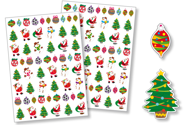 Christmas Stickers - 116 pcs - 2 - Christmas Stickers - 10doigts.com - Gommettes de Noël - 10doigts.fr