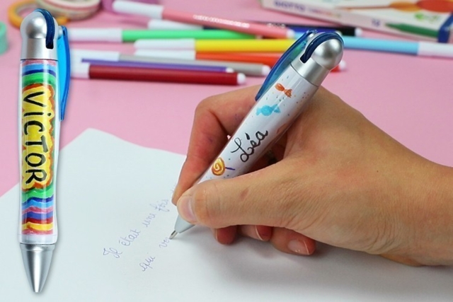 Customizable Ballpoint Pen - 4 - Office Supplies - 10doigts.com - Objets pour le bureau : personnalisez votre espace de travail - 10doigts.fr