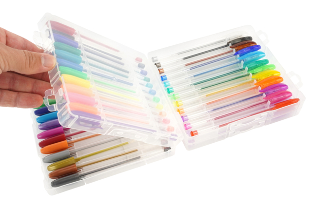 Gel Ink Ballpoint Pens - Assorted 48 Colors - 2 - Calligraphy, Writing - 10doigts.com - Bullet Journal, Planner - 10doigts.fr