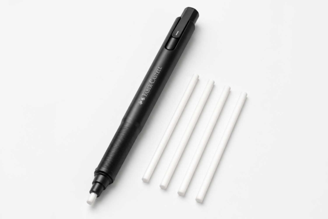 Bolígrafo goma de precisión + 4 recargas - Accessoires de dessin Beaux-Arts - 10doigts.fr