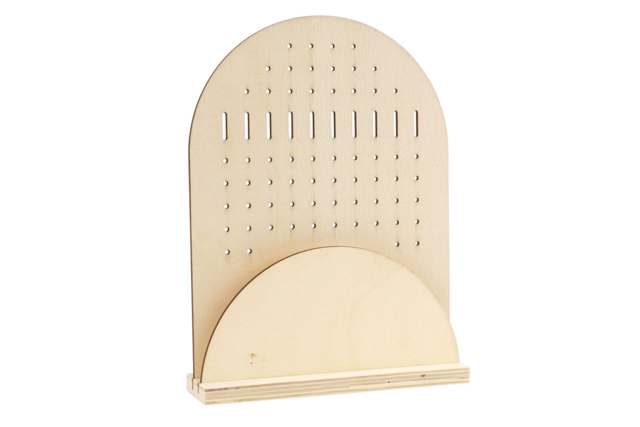 Wooden Earring Display Stand - 3 - Jewelry Boxes and Holders - 10doigts.com - Boîtes et supports à bijoux : l'écrin de vos créations - 10doigts.fr