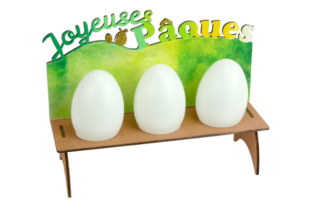 soportes de huevos acuarela - Papiers à motifs - 10doigts.fr