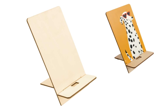 Wooden Smartphone Stands - 6 Pieces - 1 - Office Supplies - 10doigts.com - Objets pour le bureau : personnalisez votre espace de travail - 10doigts.fr