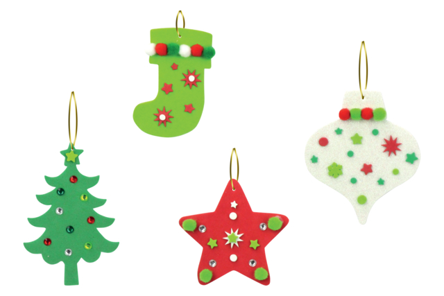suspensiones de goma - Boules de Noël DIY - 10doigts.fr
