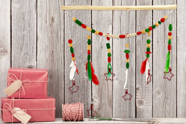 Mounting Stick - 40 cm - 3 - Hanging Decorations and Wall Decor - 10doigts.com - Suspensions et déco murale en bois à décorer - 10doigts.fr