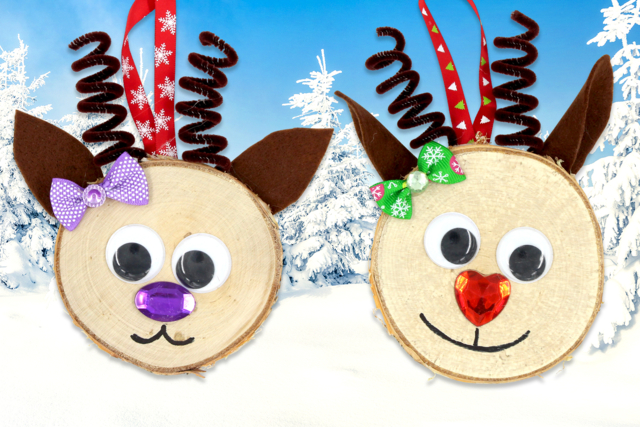 Christmas Ribbons - 4 Pieces - 8 - Ribbons and Bows - 10doigts.com - Nœuds et rubans pour toutes vos créations - 10doigts.fr