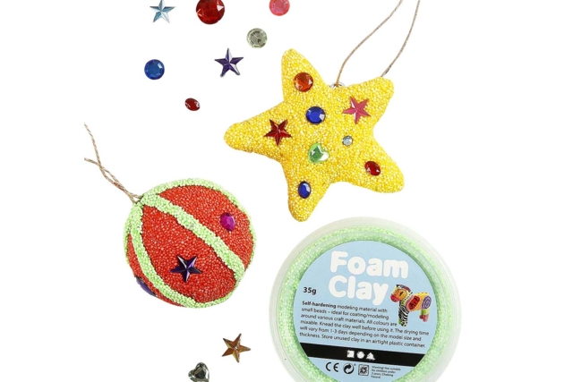 Foam Clay with Microbeads - 9 - Air-Dry Modeling Clay - 10doigts.com - Pâtes à modeler autodurcissantes - 10doigts.fr