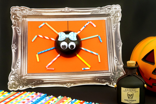 Cuadro araña 3D - Vaisselle jetable et réutilisable - 10doigts.fr