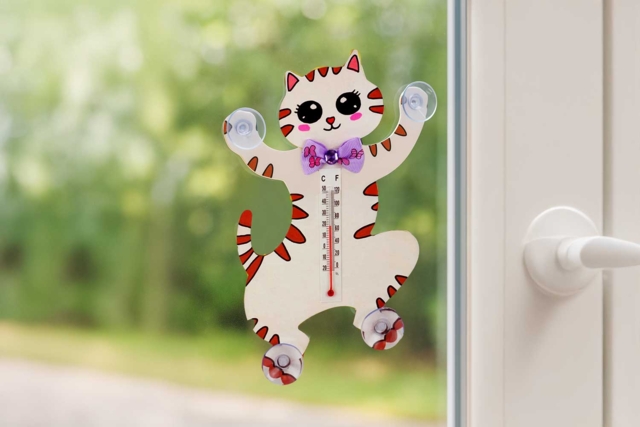Cat Thermometers - 4 Pieces - 2 - Animal and Nature Kits - 10doigts.com - Kits animaux et nature : créez votre propre univers sauvage - 10doigts.fr