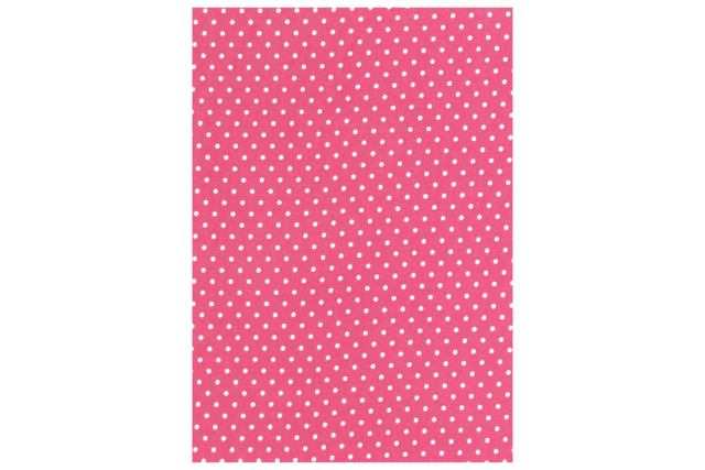 Fuchsia Polka Dot Adhesive Fabric - 3 - Adhesive Fabrics - 10doigts.com - Tissus adhésifs - 10doigts.fr