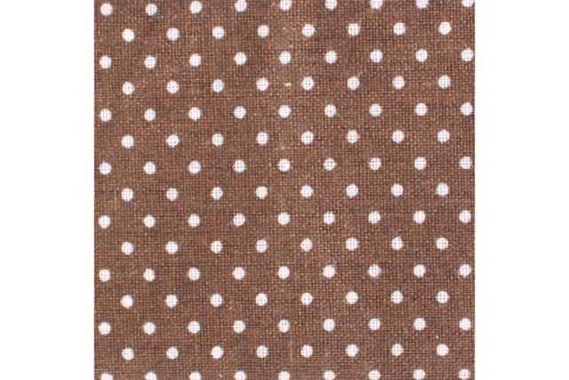 Brown Printed Cotton Fabric - 43 x 53 cm - 4 - Fabric Coupons - 10doigts.com - Coupons de tissus - 10doigts.fr