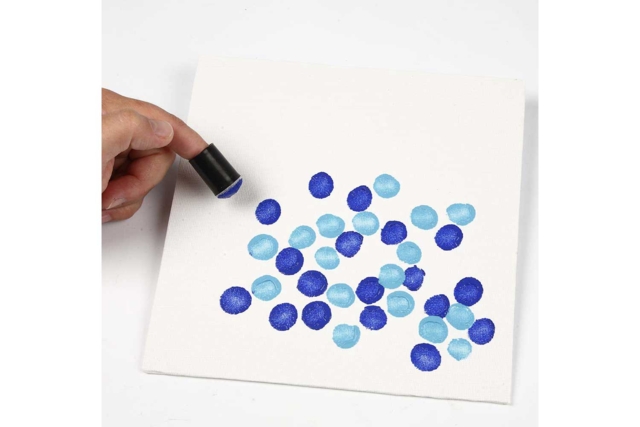 Finger Stamps - 10 Pieces - 4 - Foam Stamps, Sponges - 10doigts.com - Tampons mousse, éponges - 10doigts.fr