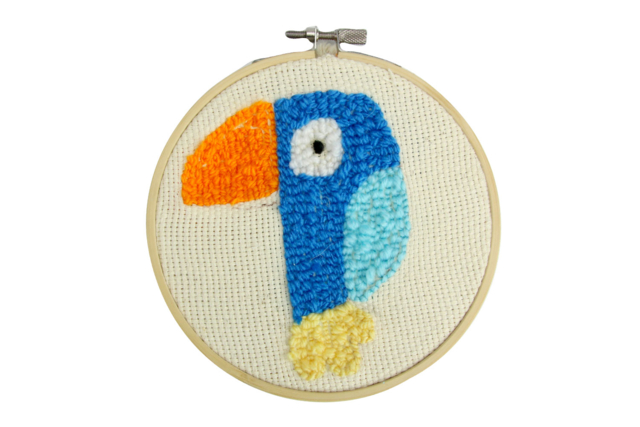 Punch Needle Fabric - 2 - Embroidery Hoops and Fabrics - 10doigts.com - Tambours et toiles à broder - 10doigts.fr