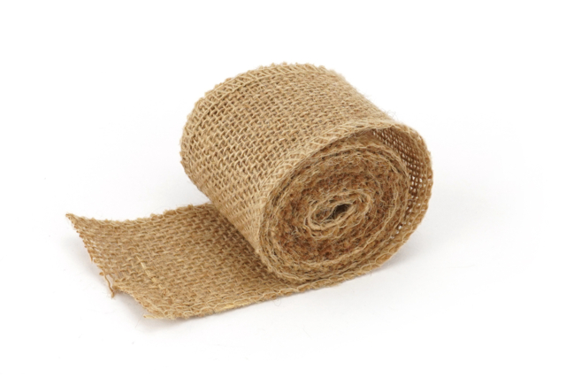Jute Ribbon, 2 m - 1 - Jute Fabric - Textiles - 10doigts.com - Toile de jute - Textiles - 10doigts.fr