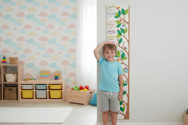 Coloring Growth Chart in Thick Card - 1 Meter - 3 - Coloring Books and Drawings - 10doigts.com - Livres de coloriage et dessins : pour apprendre et s'évader - 10doigts.fr