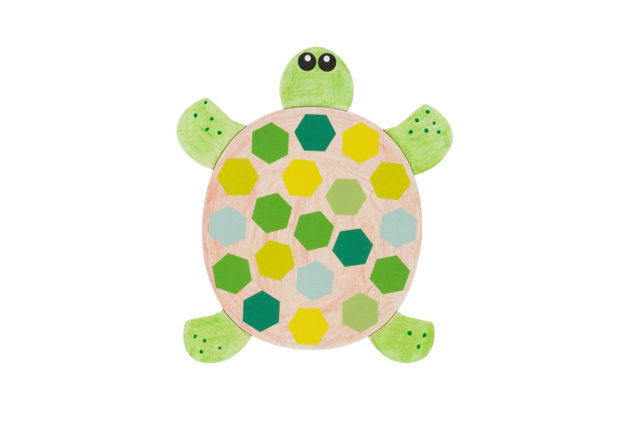 tortuga gomets - Kits créatifs avec gommettes : le plein d’idées pour les petits artistes - 10doigts.fr