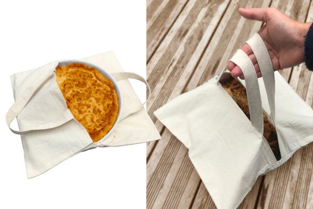 Cotton Pie Bag - 1 - Cotton, Linen - Textiles - 10doigts.com - Coton, lin - Textiles - 10doigts.fr